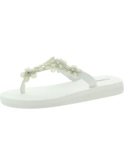 Best reviews of 🌟 Olivia Miller Clemente 👩 Womens Faux Leather Thong Flip-Flops 👍