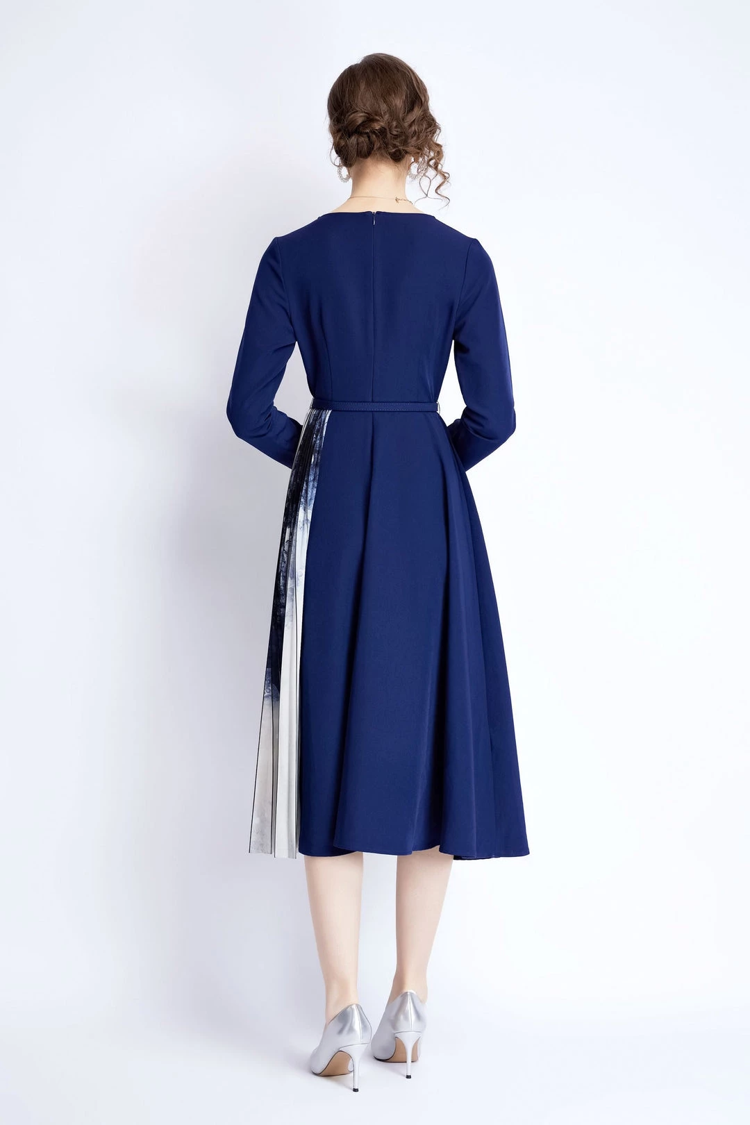Coupon ๐ Kaimilan ๐ฉ women Blue Office A-line V-neck Long Sleeve Below Knee ๐ Dress ๐งจ 3 Coupon ๐ Kaimilan ๐ฉ women Blue Office A-line V-neck Long Sleeve Below Knee ๐ Dress ๐งจ