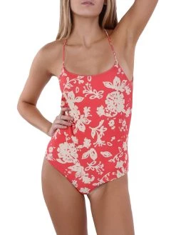 Top 10 🎉 Red Valentino 👩 Womens Floral Back Tie One-Piece 🩱 Swimsuit 👏