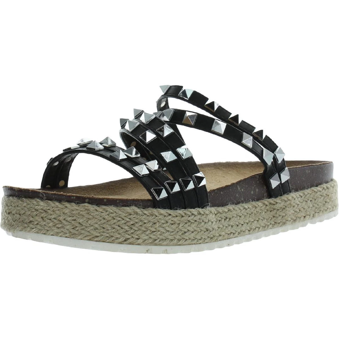 Buy ๐ Olivia Miller Amalfi ๐ฉ Womens Faux Leather Footbed Flatform ๐ฉด Sandals ๐ 4 Buy ๐ Olivia Miller Amalfi ๐ฉ Womens Faux Leather Footbed Flatform ๐ฉด Sandals ๐ - Image 2