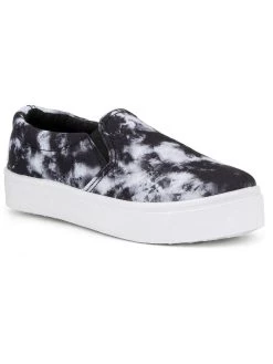 Best deal ❤️ Olivia Miller Tayrona 👩 Womens Tie-Die Printed Slip-On 👟 Sneakers 🛒