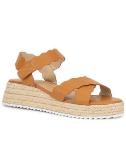 Buy ๐ Olivia Miller Trinity ๐ฉ Womens Faux Leather Slingback Espadrilles ๐งจ