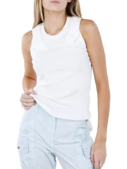 Best deal 🎉 Red Valentino 👩 Womens Ribbed Jersey Knit Top ✨