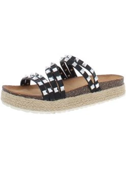 Wholesale ๐ Olivia Miller ๐ฉ Womens Faux Leather Footbed Espadrilles ๐งจ