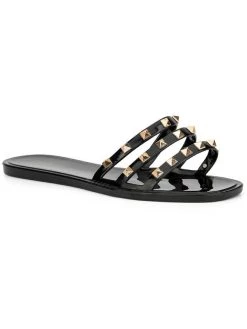 Brand new 🌟 Olivia Miller Rio 👩 Womens Open Toe Studded Jelly 🩴 Sandals 🌟