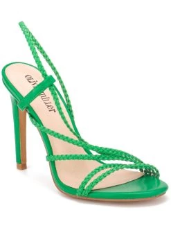 Flash Sale 🎉 Olivia Miller Runway 👩 Womens Faux Leather Braided Slingback 🩴 Sandals 🎁 -GUNAS New York Elegant Store b06205bfb11b421882e8a8cc8f398602 1080x
