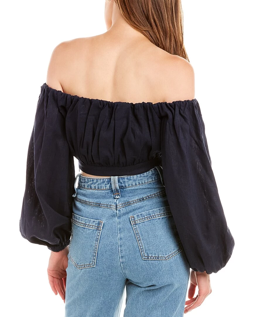 Buy ๐งจ women The Fifth Label Fluer Linen-Blend Top ๐ 4 Buy ๐งจ women The Fifth Label Fluer Linen-Blend Top ๐ - Image 2