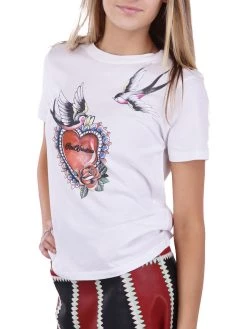 Brand new 🌟 Red Valentino 👩 Womens Graphic Crewneck T-Shirt ⭐