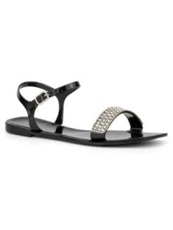 Brand new 🔥 Olivia Miller Palizzi 👩 Womens Embellished Ankle Strap Slingback 🩴 Sandals 👍