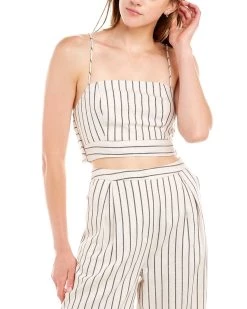 Hot Sale 🎁 women The Fifth Label Amara Linen-Blend Top 🎁