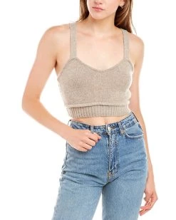 Deals ✔️ women The Fifth Label Gaze Knit Wool-Blend Crop Top ⌛